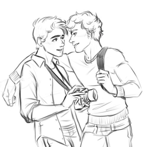 2 character sketch